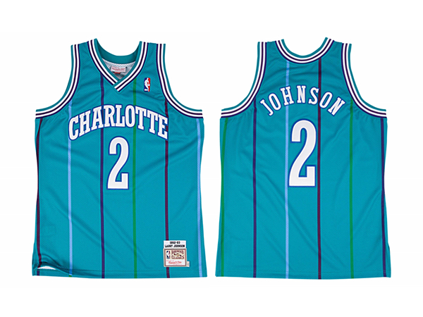 New Yok Knicks #2 Larry Johnson 1992-93 Hardwood Classics Stitched NBA Jersey