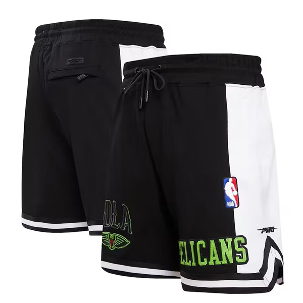 Men's New Orleans Pelicans Black 2023/24 City Edition DK Shorts (Run Small)