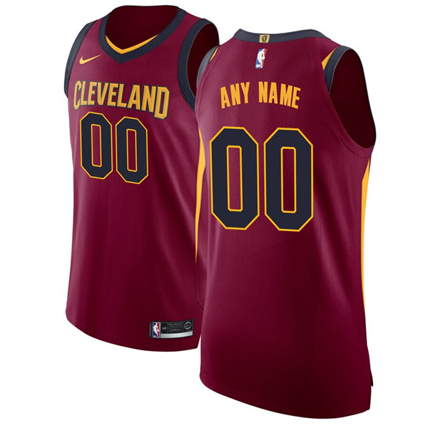 Men's Cleveland Cavaliers Active Player Custom Stitched NBA Jersey