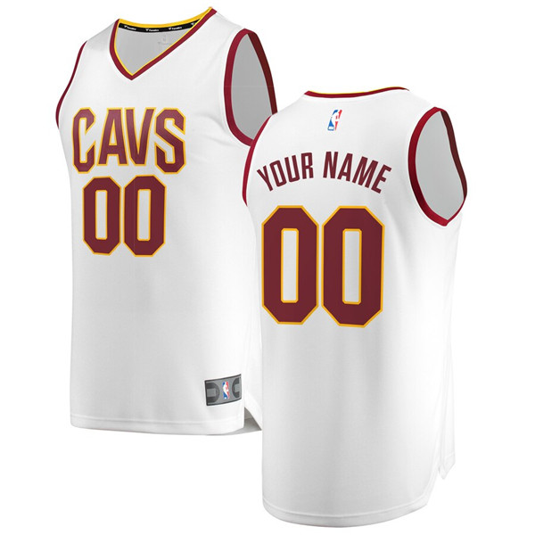 Men's Cleveland Cavaliers Active Player Custom Stitched NBA Jersey