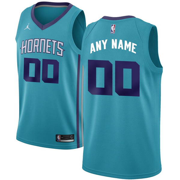 Men's Charlotte Hornets Active Player Custom Stitched NBA Jersey