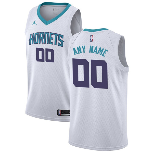Charlotte Hornets Customized Stitched NBA Jersey