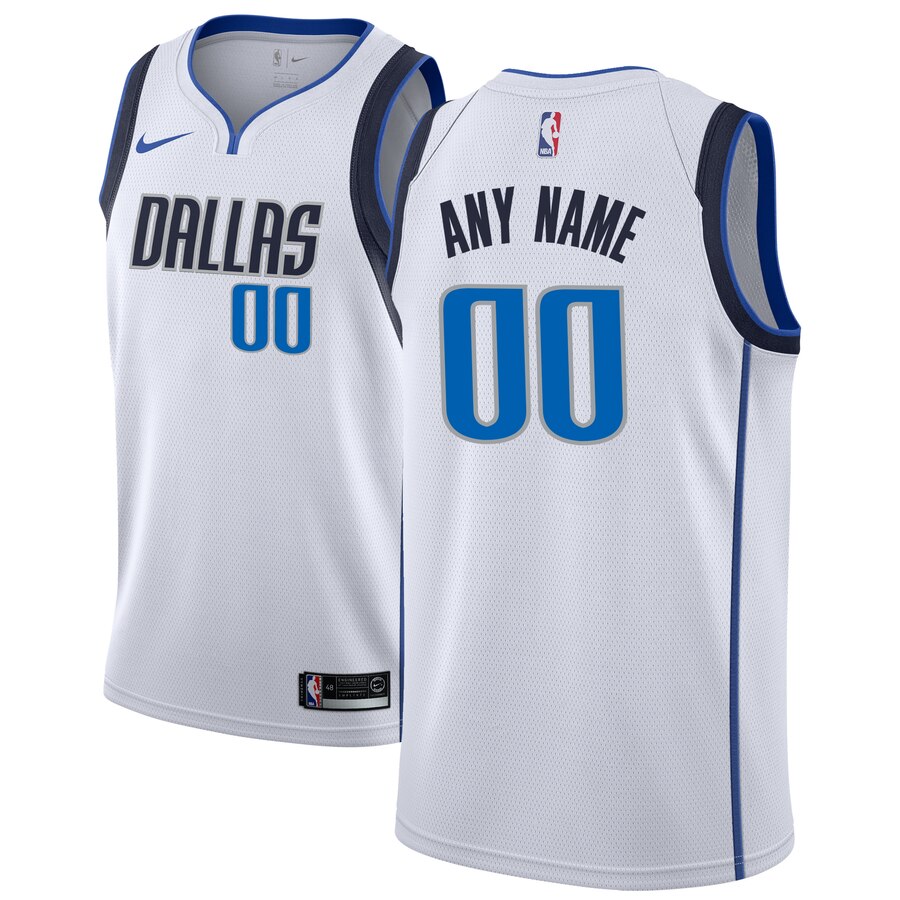 Men's Dallas Mavericks Active Player Custom Stitched NBA Jersey