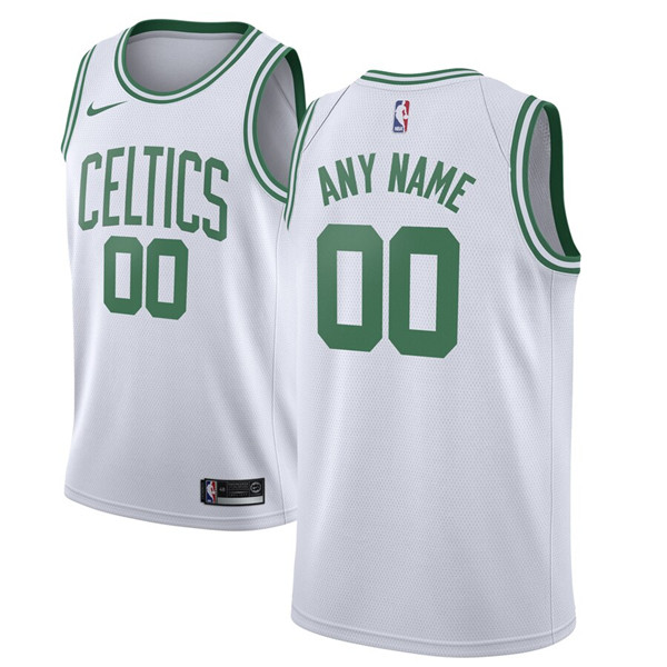 Men's Boston Celtics Active Player Custom Stitched NBA Jersey