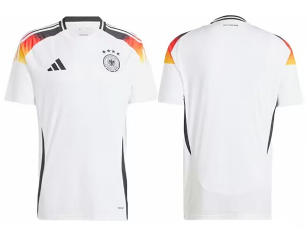 Men's Germany White 2024 Home Soccer Jersey