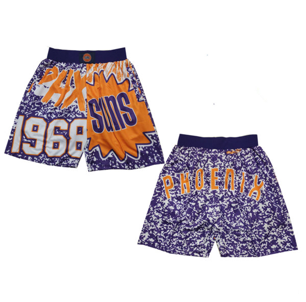 Men's Phoenix Suns 1968 Shorts(Run Small)