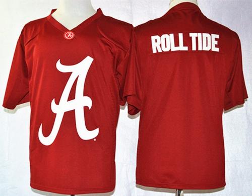 Crimson Tide Roll Tide Red Pride Fashion Stitched NCAA Jersey