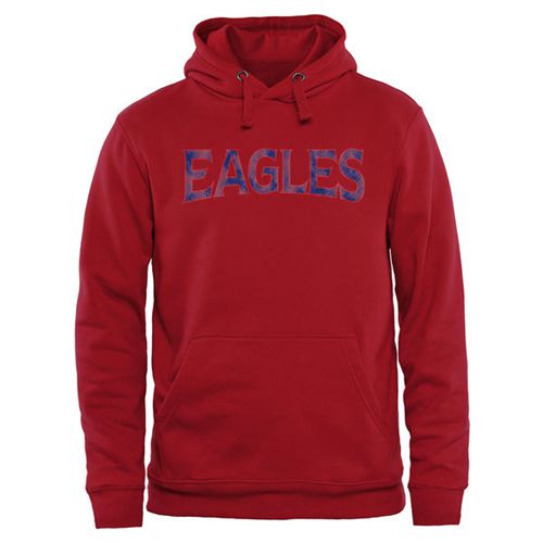 American Eagles Classic Wordmark Pullover Hoodie Red