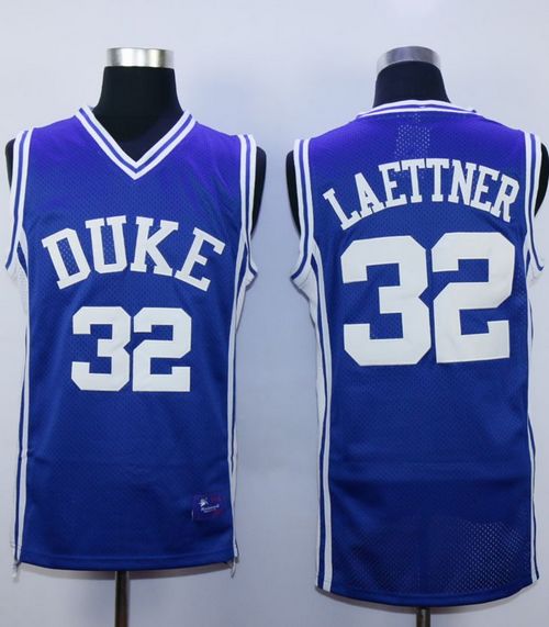 Blue Devils #32 Christian Laettner Royal Blue Basketball Stitched NCAA Jersey
