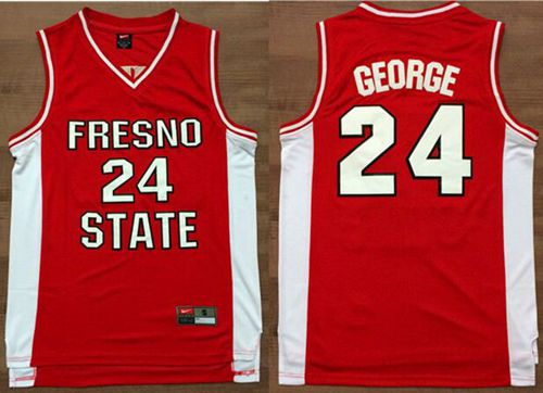 Bulldogs #24 Paul George Red Basketball Stitched NCAA Jersey