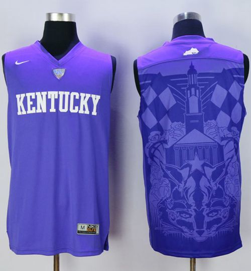 Wildcats Blank Blue Basketball Stitched NCAA Jersey