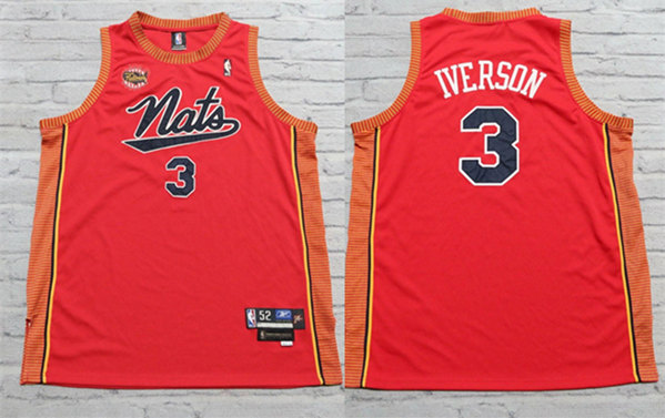 Syracuse #3 Allen Iverson Basketball Stitched Jersey