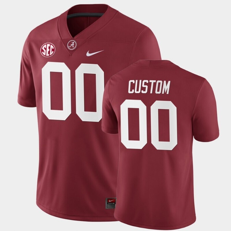 Men's Alabama Crimson Tide Active Player Red Stitched NCAA Jersey