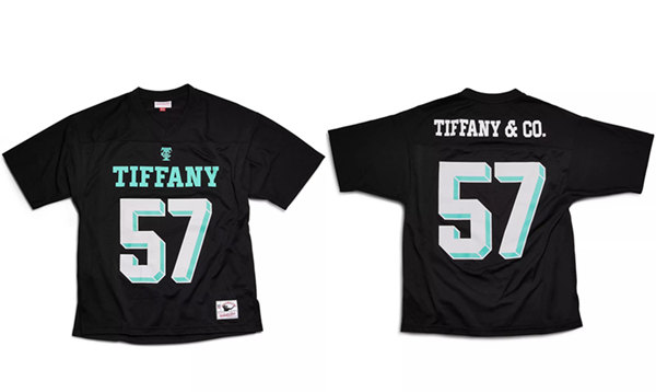 Men's Tiffany #57 Mitchell & Ness Stitched Football Jersey
