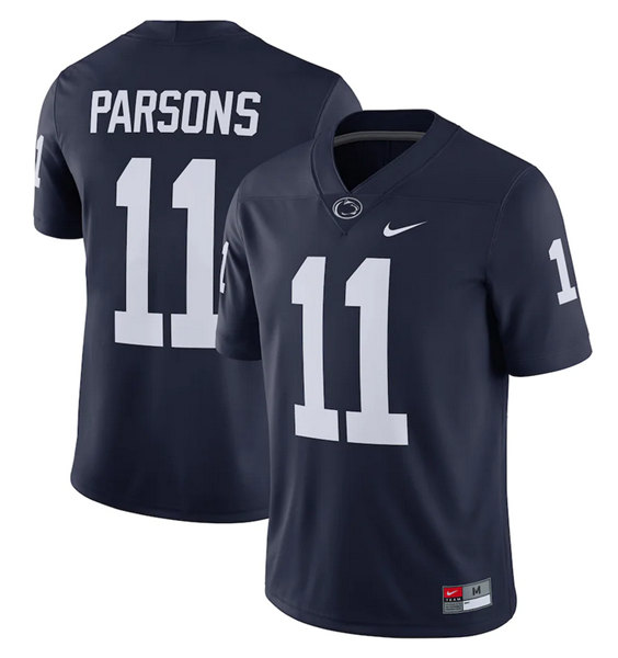 Men's Penn State Nittany Lions #11 Micah Parsons Navy Stitched Jersey