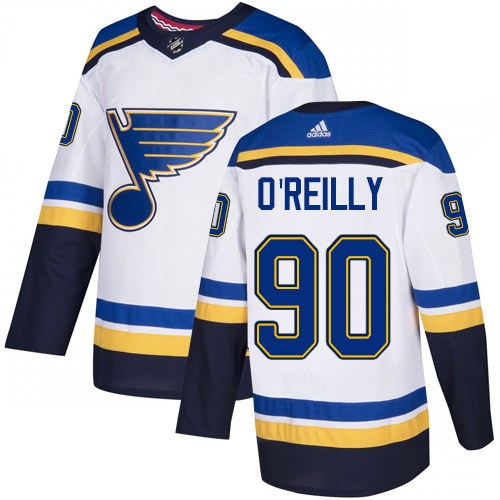 Men's St. Louis Blues #90 Ryan O'Reilly White Stitched NHL Jersey
