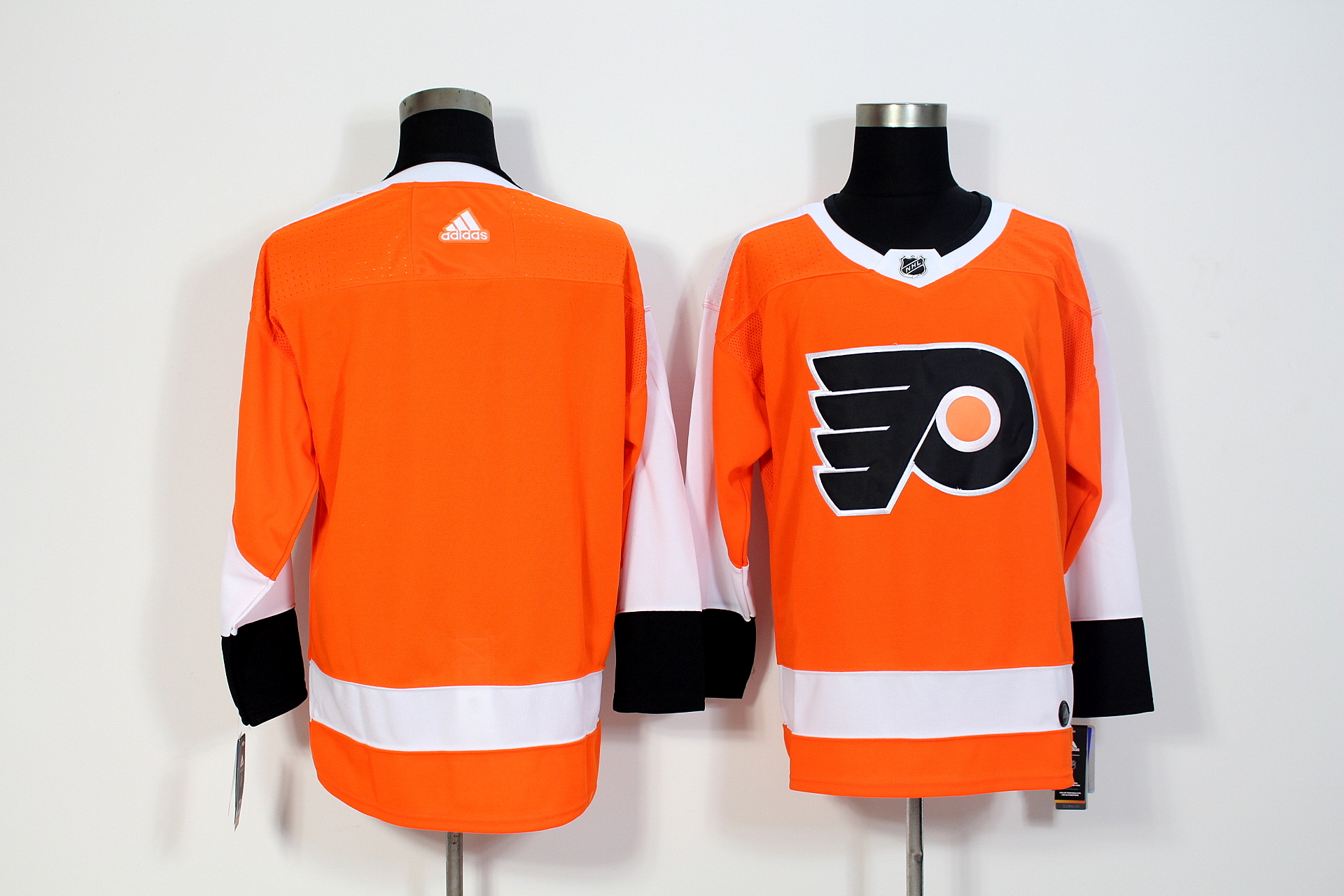 Men's Adidas Philadelphia Flyers Orange Stitched NHL Jersey