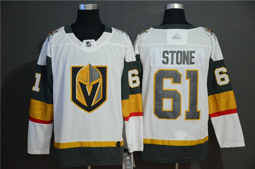 Men's Vegas Golden Knights #61 Mark Stone White Stitched NHL Jersey
