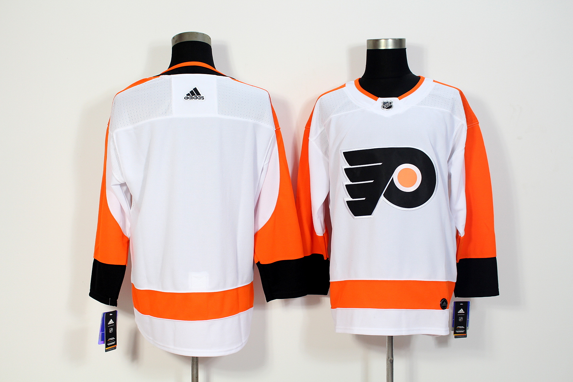 Men's Adidas Philadelphia Flyers White Stitched NHL Jersey