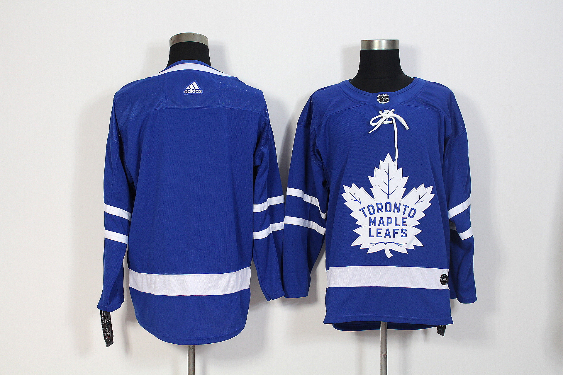 Men's Adidas Toronto Maple Leafs Blue Stitched NHL Jersey
