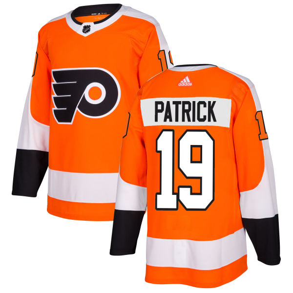 Men's Adidas Philadelphia Flyers #19 Nolan Patrick Orange Stitched NHL Jersey