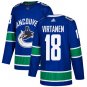 Men's Adidas Vancouver Canucks #18 Jake Virtanen Blue Stitched NHL Jersey
