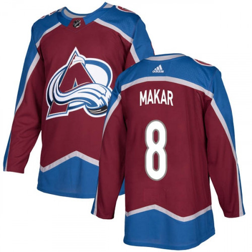 Men's Colorado Avalanche #8 Cale Makar Red Stitched NHL Jersey