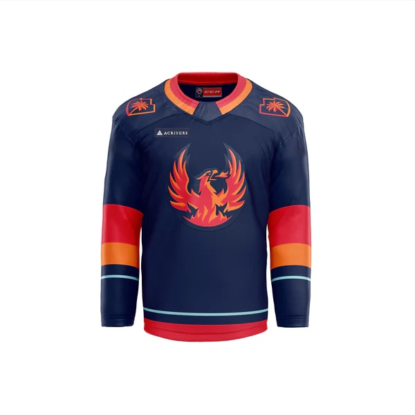 Men's Coachella Valley Firebirds Stitched Hockey Jersey