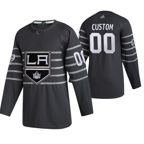 Men's Los Angeles Kings Custom Name Number Size All Star NHL Stitched Jersey
