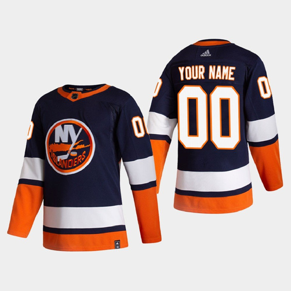 Men's New York Islanders 2020-21 Custom Name Number Size NHL Stitched Jersey