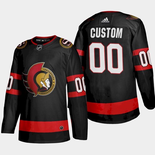 Men's Ottawa Senators 2020-21 Custom Name Number Size NHL Stitched Jersey
