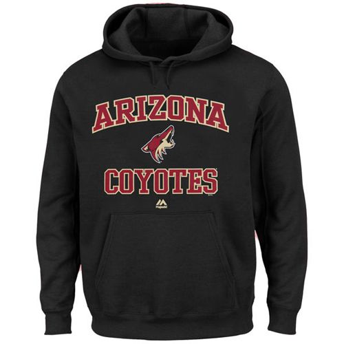Arizona Coyotes Majestic Heart & Soul Hoodie Black
