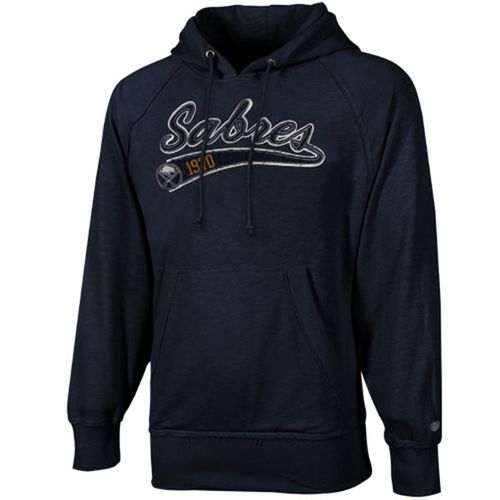 Old Time Hockey Buffalo Sabres Hudson Pullover Hoodie Navy Blue