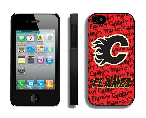 NHL Calgary Flames IPhone 4/4S Case_1