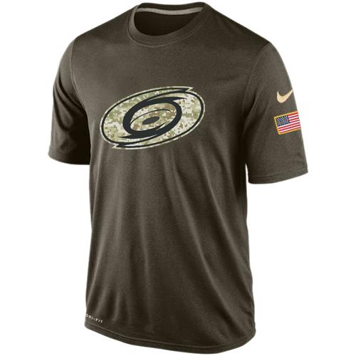 Men's Carolina Hurricanes Salute To Service Nike Dri-FIT T-Shirt