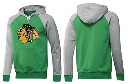 Chicago Blackhawks Pullover Hoodie Green & Red
