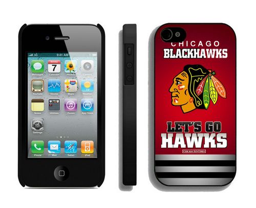 NHL Chicago Blackhawks IPhone 4/4S Case_1
