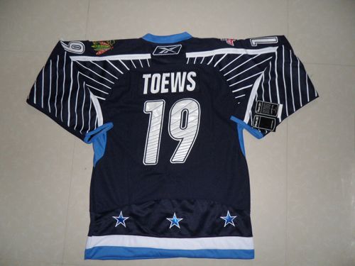 Blackhawks #19 Jonathan Toews 2011 All Star Stitched Dark Blue NHL Jersey