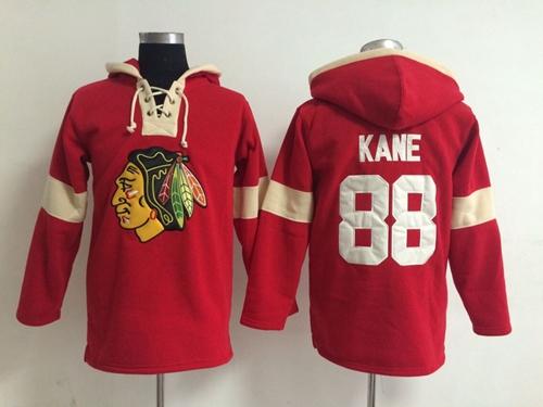 Chicago Blackhawks #88 Patrick Kane Red Pullover NHL Hoodie