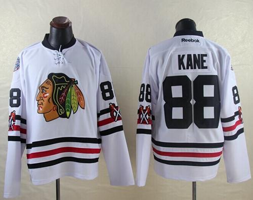 Blackhawks #88 Patrick Kane White 2015 Winter Classic Stitched NHL Jersey