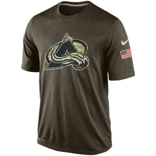 Men's Colorado Avalanche Salute To Service Nike Dri-FIT T-Shirt