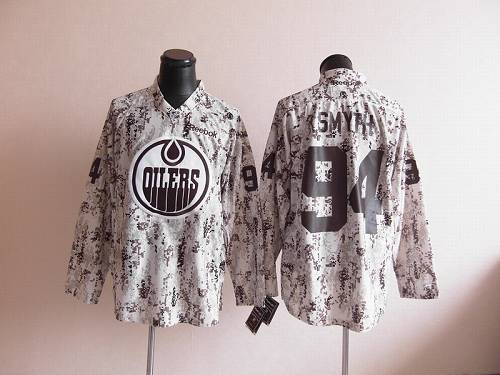 Oilers #94 Ryan Smyth Camouflage Stitched NHL Jersey
