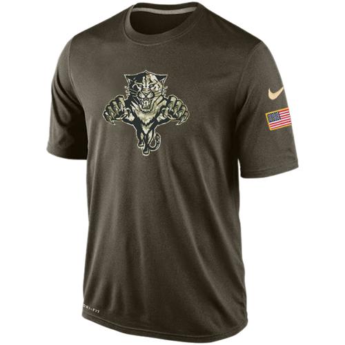 Men's Florida Panthers Salute To Service Nike Dri-FIT T-Shirt