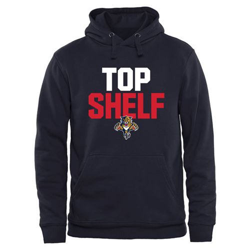Florida Panthers Top Shelf Pullover Hoodie Navy