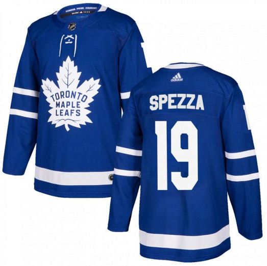 Men's Toronto Maple Leafs #19 Jason Spezza 2021 Blue Stitched NHL Jersey