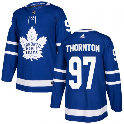 Men's Toronto Maple Leafs #91 Joe Thornton 2021 Blue Stitched NHL Jersey