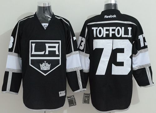 Kings #73 Tyler Toffoli Black Home Stitched NHL Jersey