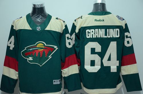 Wild #64 Mikael Granlund Green 2016 Stadium Series Stitched NHL Jersey