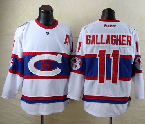 Canadiens #11 Brendan Gallagher White 2016 Winter Classic Stitched NHL Jersey