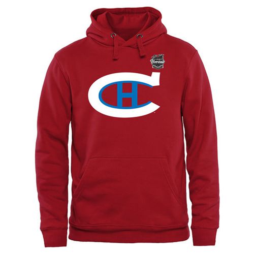Montreal Canadiens Team Logo Pullover Hoodie Red